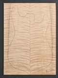 Curly Maple electric guitar top