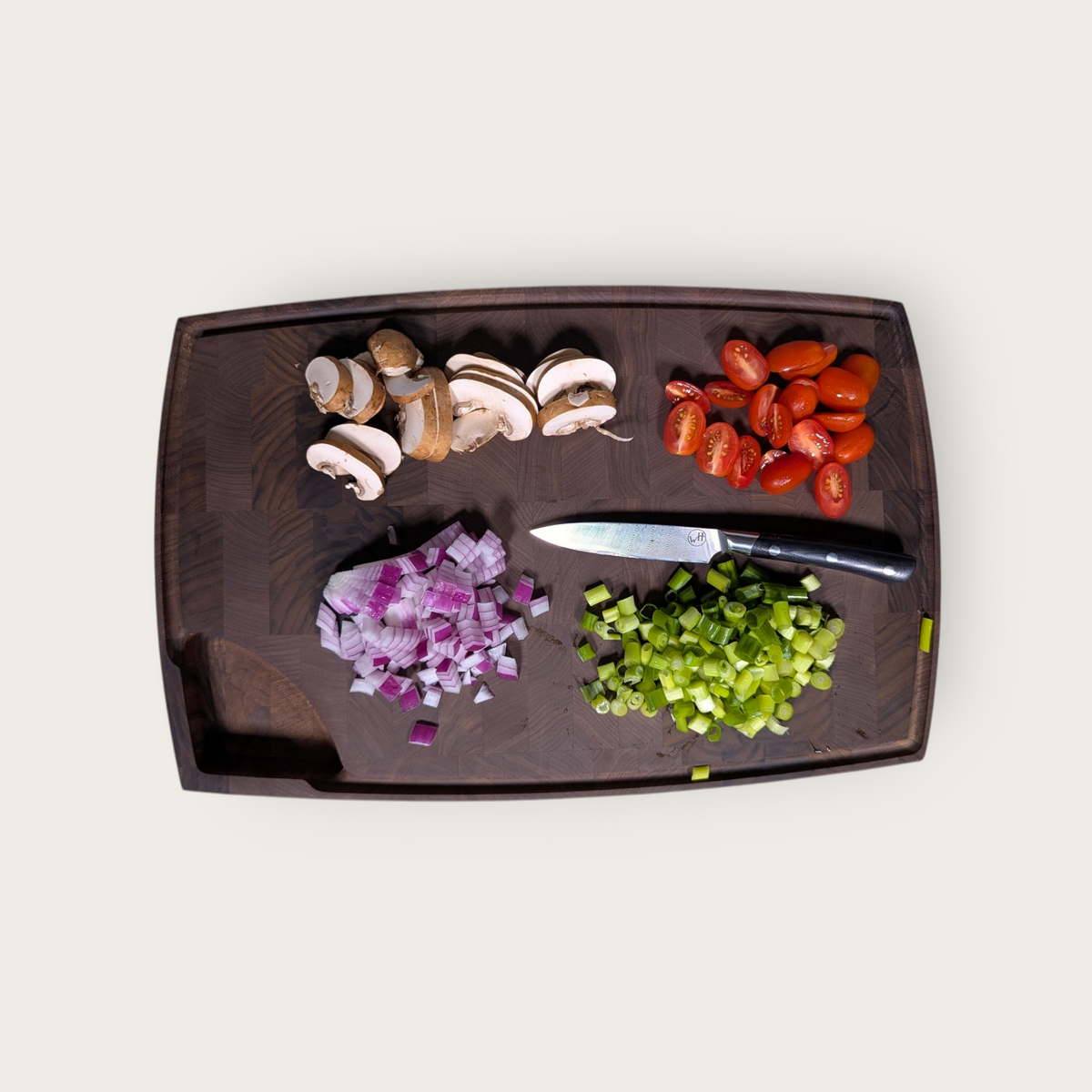Walnut End Grain Butcher Block Cutting Board
