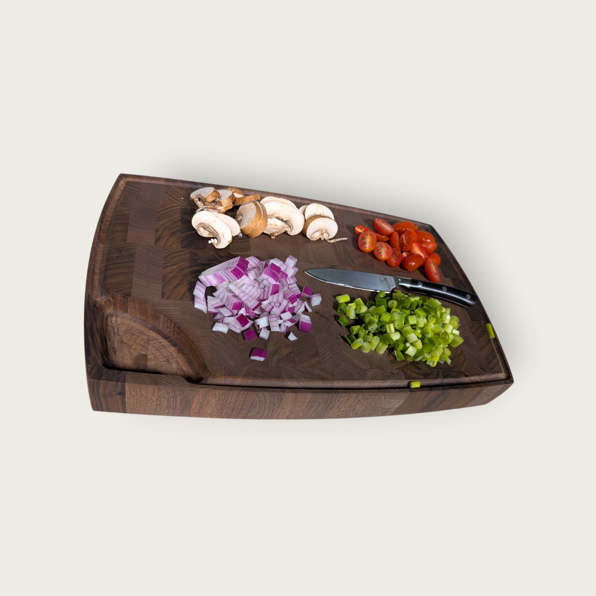 Walnut End Grain Butcher Block Cutting Board
