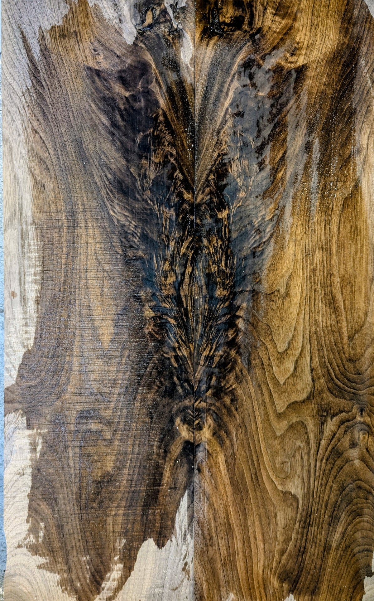 Figured Walnut Guitar Laminate Top